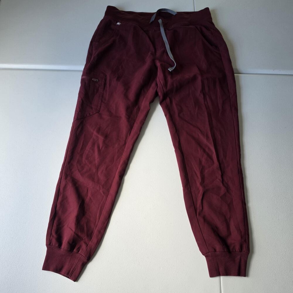 FIGS Technical Zamora Jogger Pants Womens Medium Red Work Scrub W18SW2005